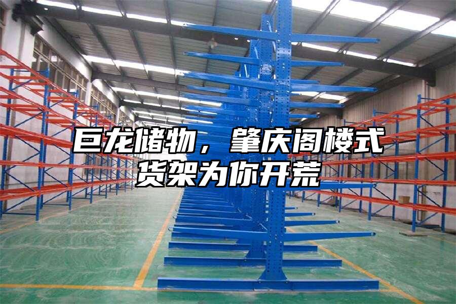 巨龍儲物，肇慶閣樓式貨架為你開荒