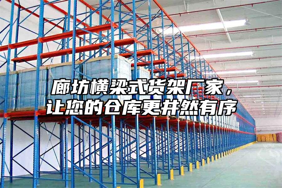 廊坊橫梁式貨架廠家，讓您的倉庫更井然有序