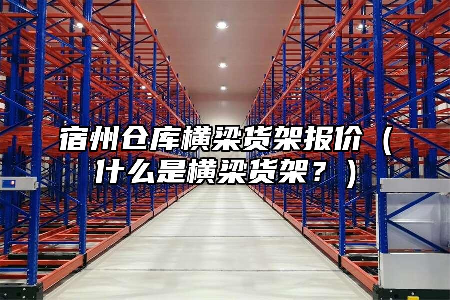 宿州倉庫橫梁貨架報價（什么是橫梁貨架？）