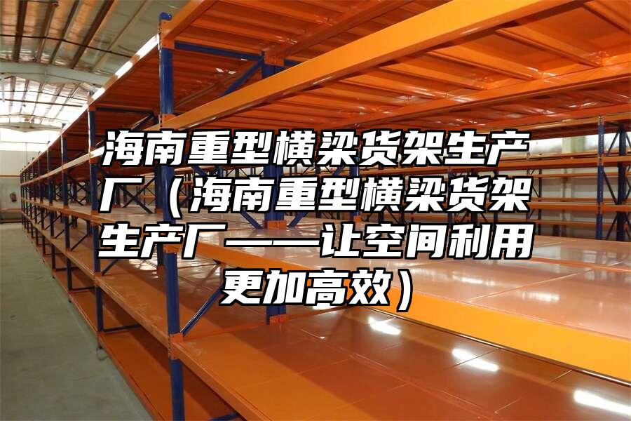 海南重型橫梁貨架生產廠（海南重型橫梁貨架生產廠——讓空間利用更加高效）