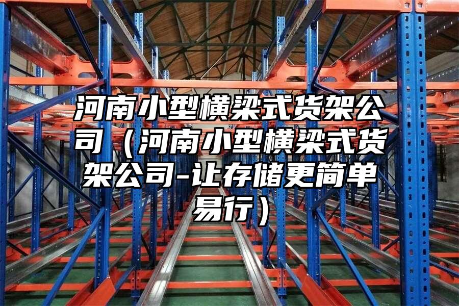 河南小型橫梁式貨架公司（河南小型橫梁式貨架公司-讓存儲更簡單易行）