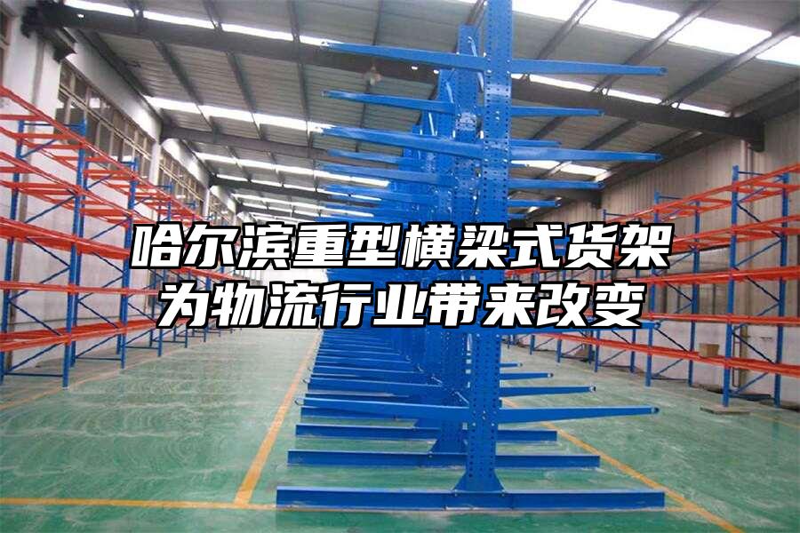 哈爾濱重型橫梁式貨架為物流行業(yè)帶來(lái)改變