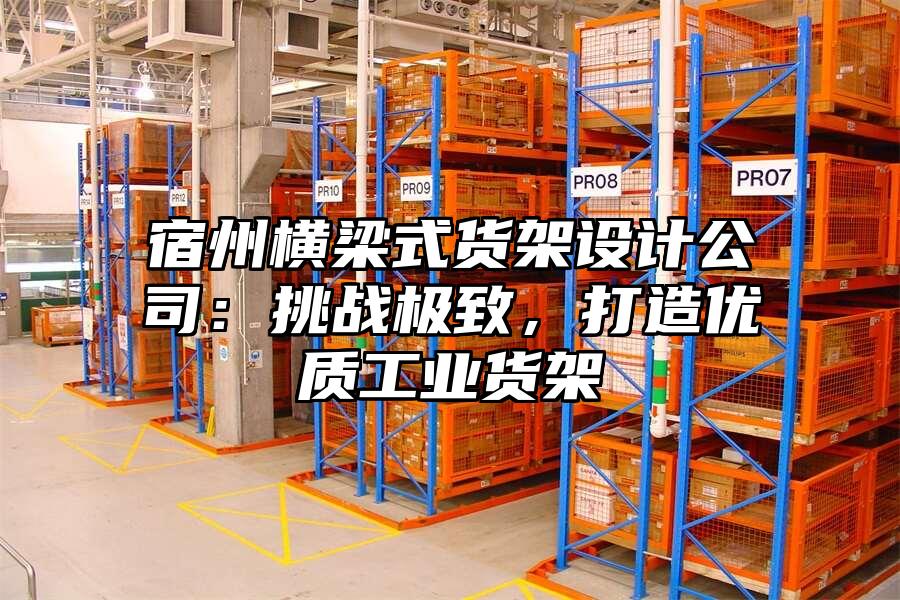 宿州橫梁式貨架設(shè)計(jì)公司：挑戰(zhàn)極致，打造優(yōu)質(zhì)工業(yè)貨架