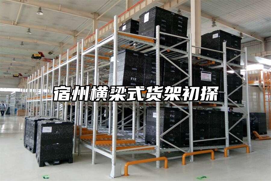 宿州橫梁式貨架初探