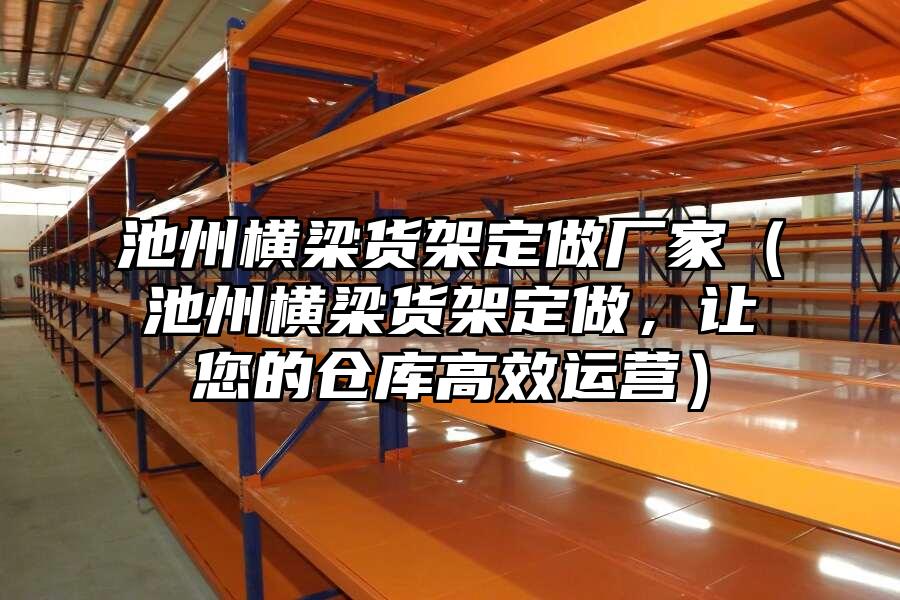 池州橫梁貨架定做廠家（池州橫梁貨架定做，讓您的倉庫高效運營）