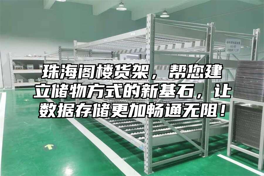 珠海閣樓貨架，幫您建立儲物方式的新基石，讓數據存儲更加暢通無阻！