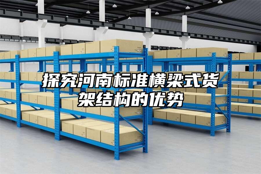 探究河南標準橫梁式貨架結構的優勢