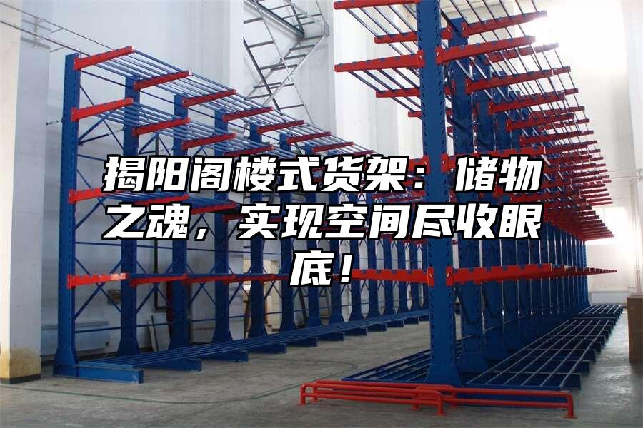 揭陽閣樓式貨架：儲物之魂，實現(xiàn)空間盡收眼底！