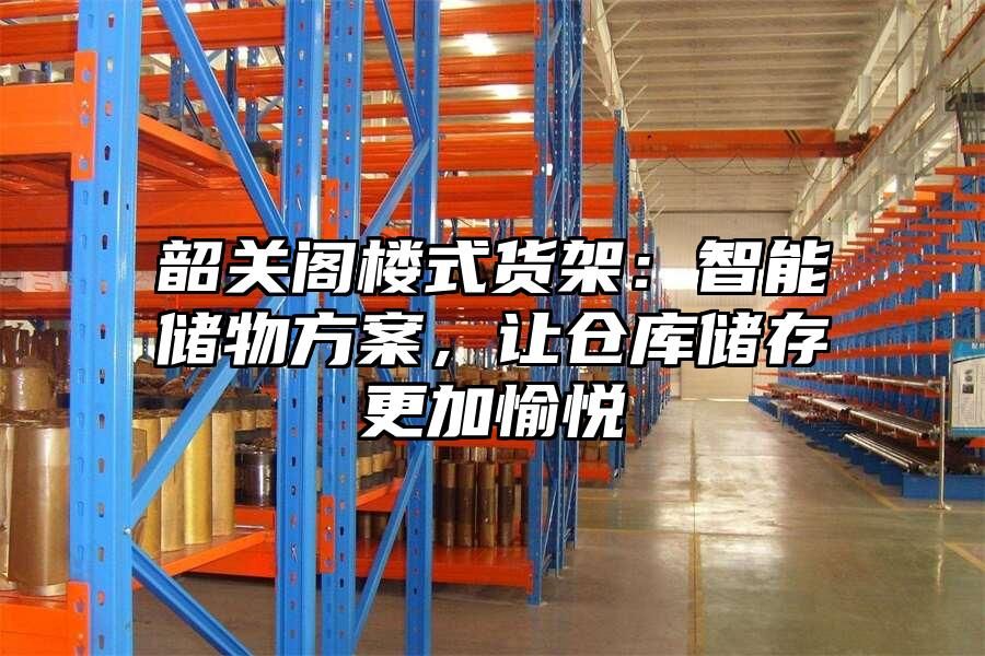 韶關閣樓式貨架：智能儲物方案，讓倉庫儲存更加愉悅