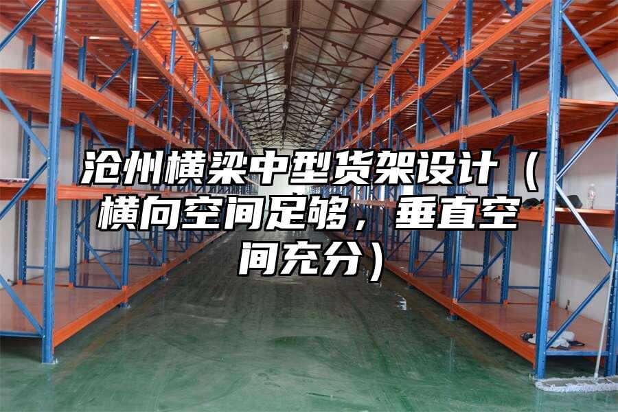 滄州橫梁中型貨架設計（橫向空間足夠，垂直空間充分）