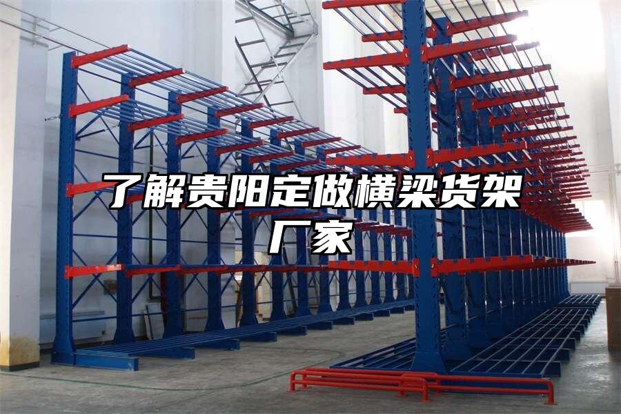 了解貴陽定做橫梁貨架廠家