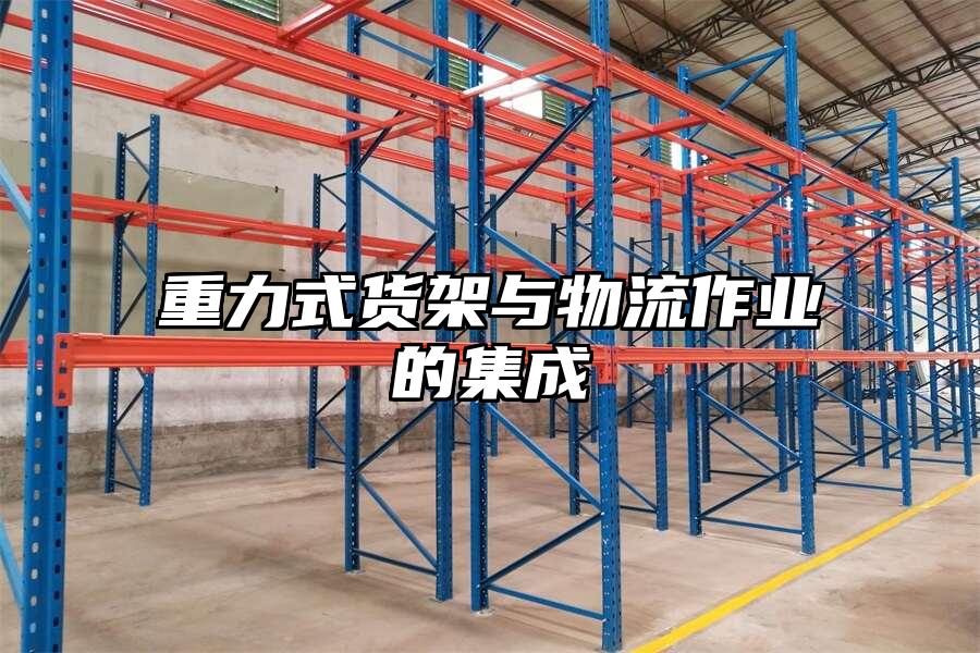 重力式貨架與物流作業的集成
