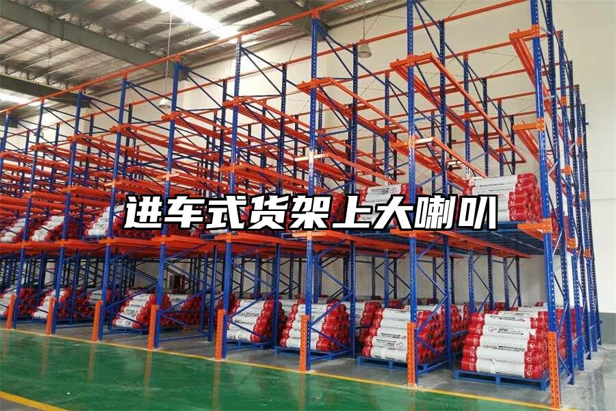 進車式貨架上大喇叭