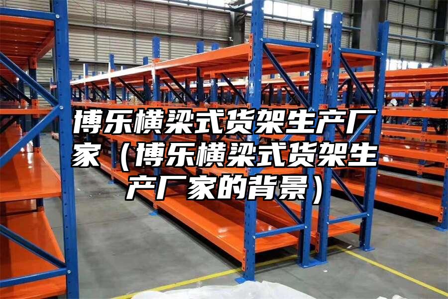 博樂橫梁式貨架生產廠家（博樂橫梁式貨架生產廠家的背景）