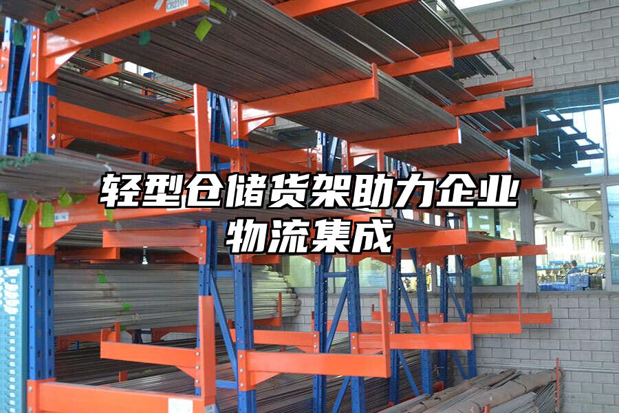 輕型倉(cāng)儲(chǔ)貨架助力企業(yè)物流集成