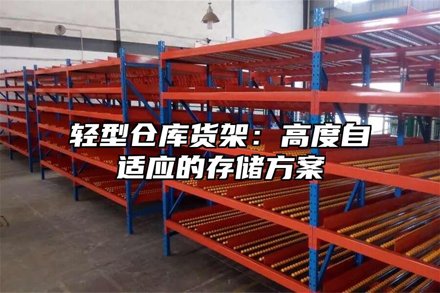 輕型倉庫貨架：高度自適應的存儲方案