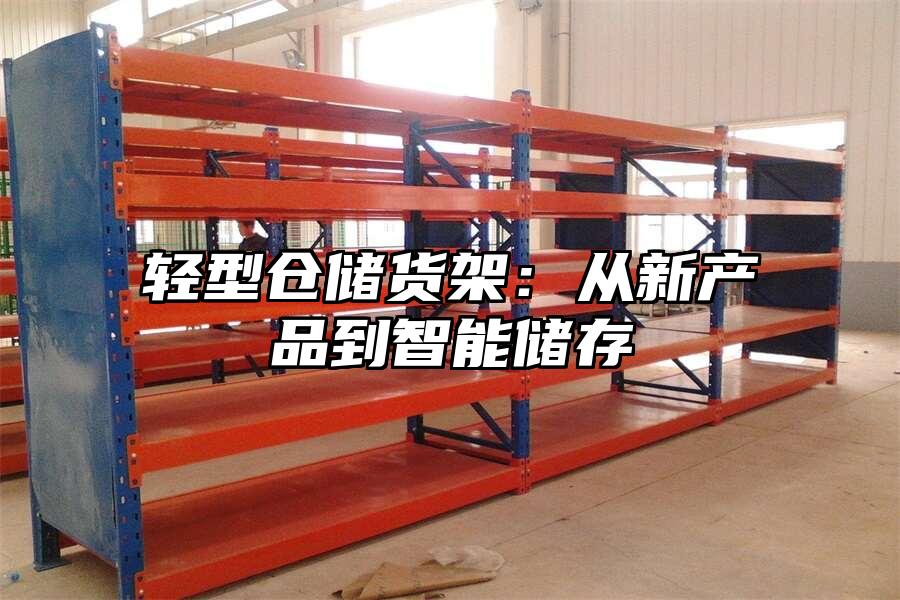 輕型倉儲貨架：從新產品到智能儲存