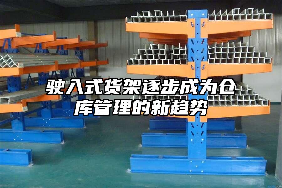 駛入式貨架逐步成為倉庫管理的新趨勢