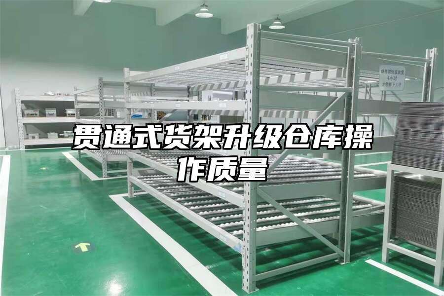 貫通式貨架升級倉庫操作質量