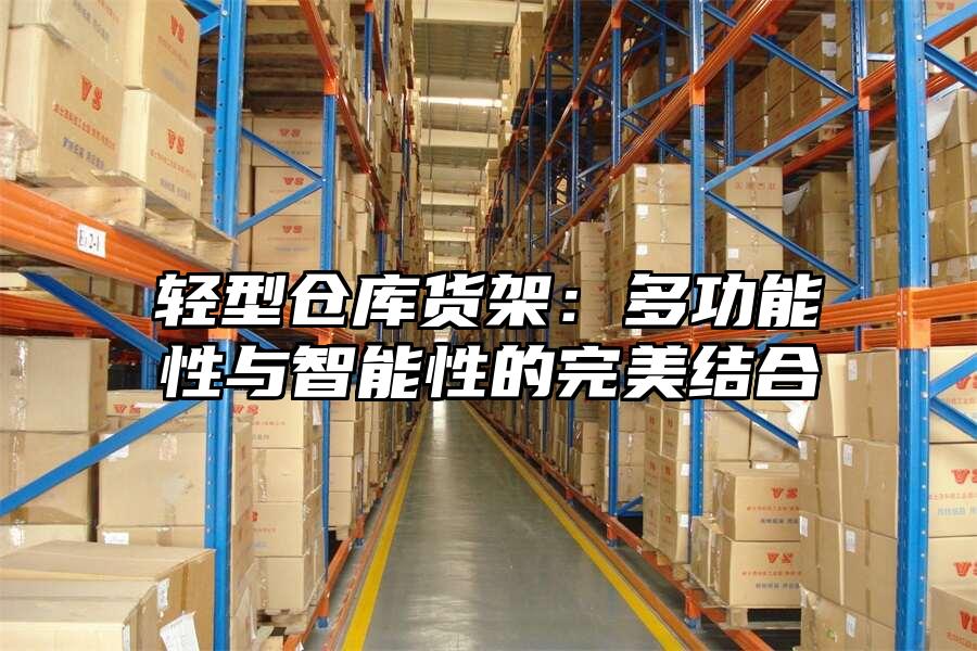 輕型倉庫貨架：多功能性與智能性的完美結(jié)合