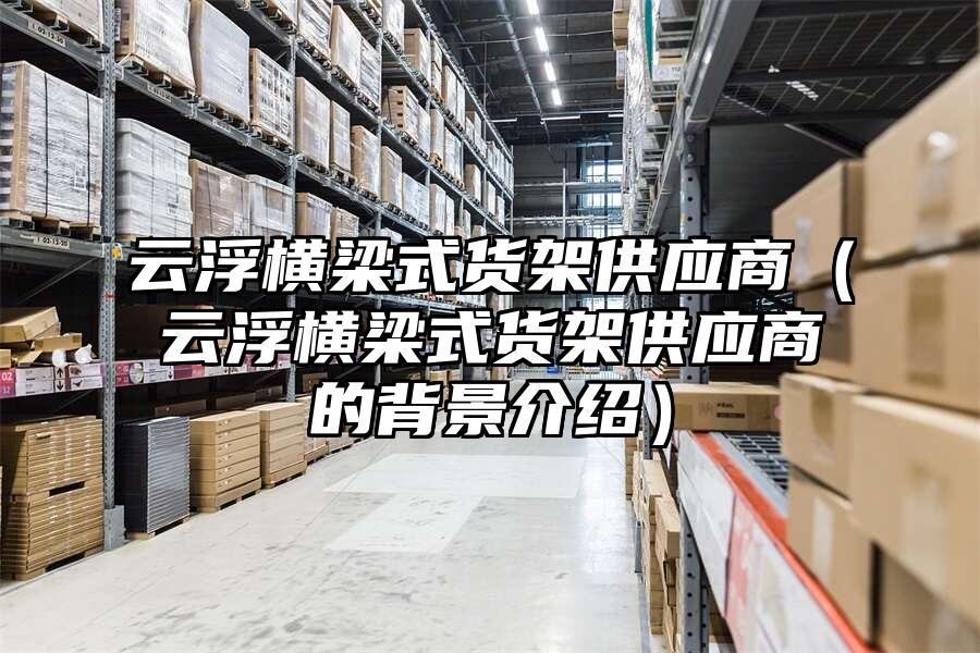 云浮橫梁式貨架供應商（云浮橫梁式貨架供應商的背景介紹）