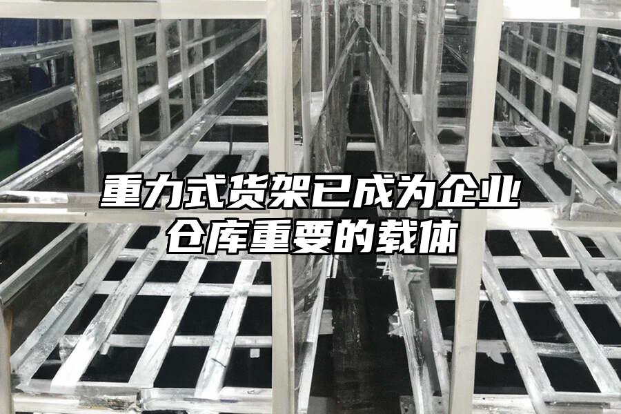 重力式貨架已成為企業倉庫重要的載體