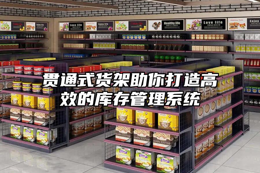 貫通式貨架助你打造高效的庫(kù)存管理系統(tǒng)