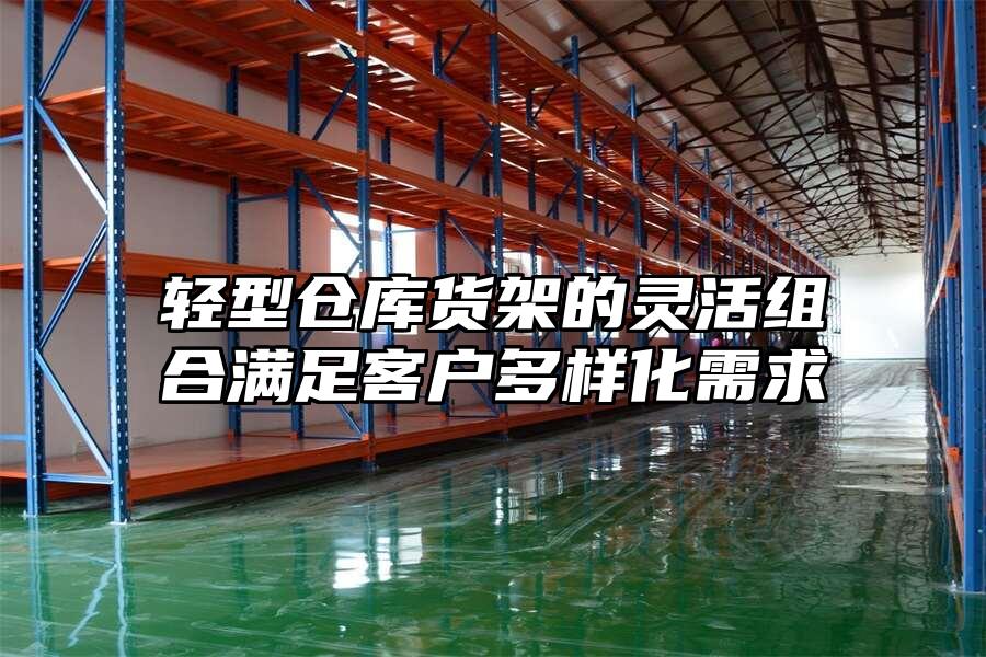 輕型倉庫貨架的靈活組合滿足客戶多樣化需求
