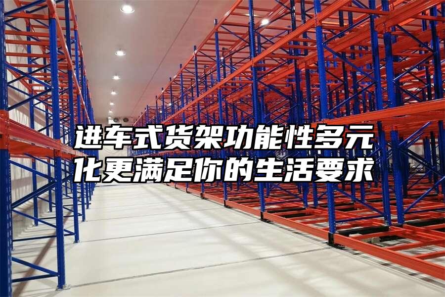 進車式貨架功能性多元化更滿足你的生活要求